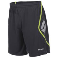 Stanno 420117 Pisa Short - Anthracite-Neon Yellow - S - thumbnail