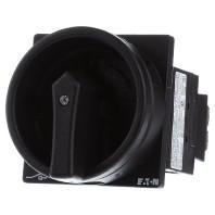 Eaton T0-2-1/EA/SVB-SW Nokkenschakelaar Uitschakelbaar 20 A 690 V 1 x 90 ° Zwart 1 stuk(s)