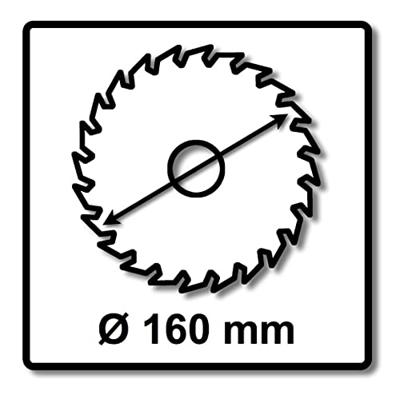 Festool Cirkelzaagblad voor Hout | Wood Rip Cut | Ø 160mm Asgat 20mm 12T - 205550 - thumbnail