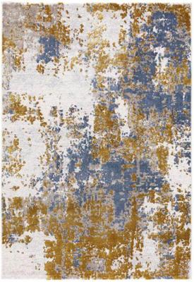 Bruin Blauw Vloerkleed Violelles 4666, 135x200 Bruin Blauw Vloerkleed Violelles 4666, 135x200