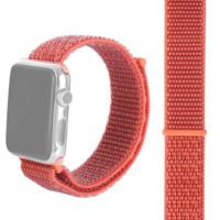 Eenvoudige mode nylon horlogebandje voor Apple Watch serie 5 & 4 44mm/3 & 2 & 1 42mm met Magic stick (abrikoos) - thumbnail