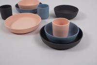 Filibabba - Silicone Dinner set, Peach (SI008) - thumbnail