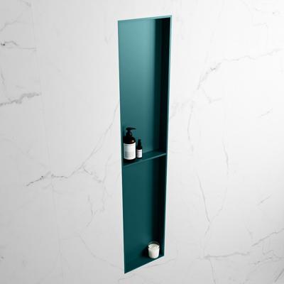 MONDIAZ EASY Nis 89,5x29,5cm in solid surface kleur Smag | Smag. 2 vakken geschikt voor in- of opbouw MONDIAZ EASY Nis 89,5x29,5cm in solid surface kleur Smag | Smag. 2 vakken geschikt voor in- of opbouw