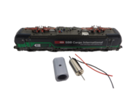 micromotor NF047 N motor ombouwset voor Fleischmann Vectron, BR 193, BLS Re 475, u.a. - thumbnail