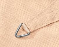 Platinum Schaduwdoek driehoek gebroken wit 500x500x500 - thumbnail