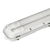 6x LED TL Armatuur 120 cm - 6000K Daglicht wit - 2x18 Watt - IP65 Waterdicht - thumbnail