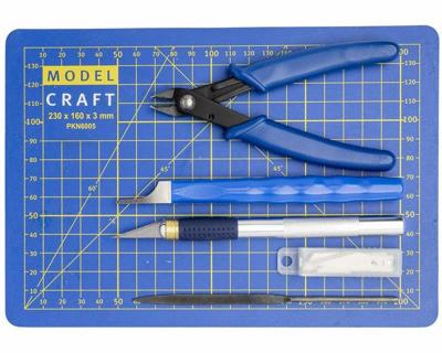 ModelCraft Pro Plastic Tool set Gereedschap (10pcs) ModelCraft Pro Plastic Tool set Gereedschap (10pcs)