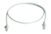 Telegärtner 100008717 RJ45 Netwerkkabel, patchkabel CAT 6 U/UTP 5.00 m Grijs Vlambestendig, Halogeenvrij 1 stuk(s) - thumbnail