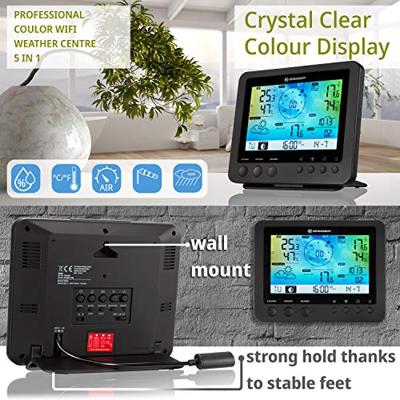 BRESSER Professioneel WIFI Weerstation met 5-in-1 Buitensensor