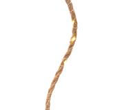 Lumineo touw verlichting op batterij 195cm x 40 lampjes Warm wit - thumbnail