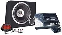 Caliber PACK12D Subwoofer/subwoofer 375 W zwart - subwoofer/subwoofer (375 W, 50-250 Hz, 2000 W, 30,5 cm (12 inch), zwart) - thumbnail