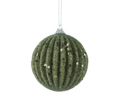 Kerstbal foam d8 cm rosemarijn Decoris - Decoris