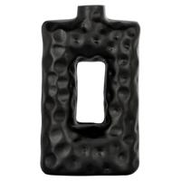 Richmond Vaas 'Alain' 41cm hoog, kleur Zwart - thumbnail