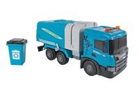 2-Play scania vrachtwagen vuilniswagen frictie met licht en geluid - thumbnail