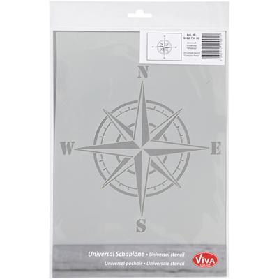 Creativ Company Flexibel sjabloon, kompas, a4, vel 210x297 mm, 1 stuk