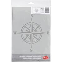 Creativ Company Flexibel sjabloon kompas a4 - thumbnail