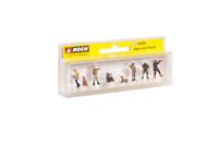 NOCH 45059 TT Jagers en boswachter figuren Geverfd - thumbnail