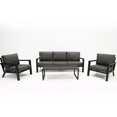 Vita Emerson Loungeset Aluminium