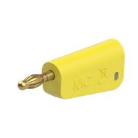 Stäubli LQ-4A-39 Laboratoriumstekker Stekker Stift-Ø: 4 mm Geel 1 stuk(s) - thumbnail