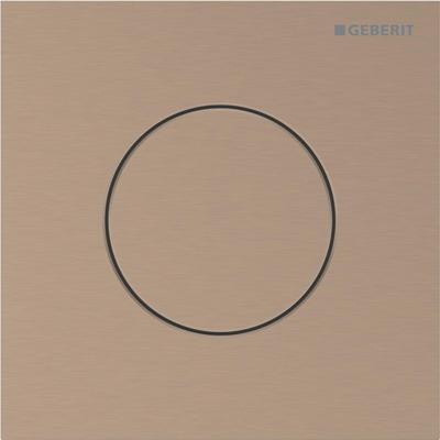 Bedieningsplaat Geberit Type 40 Pneumatisch Round Roodgoud