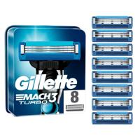 Gillette Gillette Mach 3 Turbo Scheermesjes - 8 stuks - thumbnail