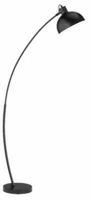 Vloerlamp Recife - Metaal - Zwart