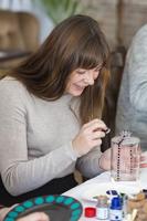 Talens art creation glas & porselein transp. 4x30ml blauw - thumbnail