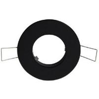 Klemko Inbouwplaat voor Verona 1v rond ZWART - LED0957 - thumbnail