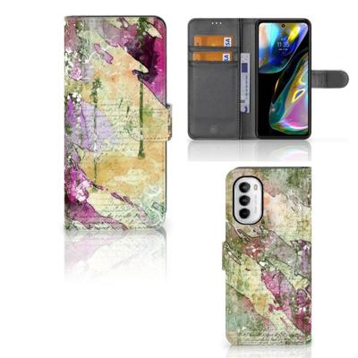 Hoesje Motorola Moto G52 | Moto G82 Letter Painting Hoesje Motorola Moto G52 | Moto G82 Letter Painting