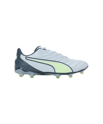 PUMA King Pro Gras / Kunstgras Voetbalschoenen (MG) Lichtgrijs Donkergrijs Lichtgroen