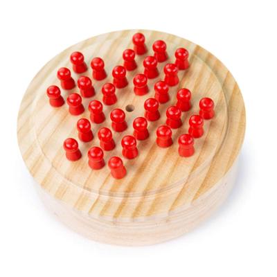 Bigjigs mini solitaire houten spel Bigjigs mini solitaire houten spel