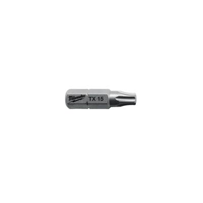 Milwaukee Schroefbits TX 20 x 25 mm VE=25 - 4932399596 Milwaukee Schroefbits TX 20 x 25 mm VE=25 - 4932399596