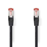 Nedis CAT6 S/FTP Netwerkkabel RJ45 10 m zwart - thumbnail