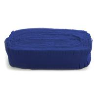 Marine Blauwe Crêpepapier slinger (24m) - thumbnail