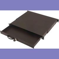Digitus 19 Lockable Keyboard shelf - [DN-19 KEY-1U-SW] - thumbnail