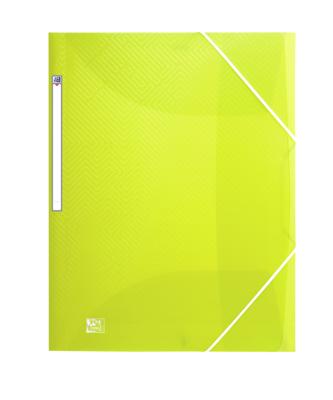 Oxford Urban elastomap, voor ft A4, geassorteerde transparante kleuren