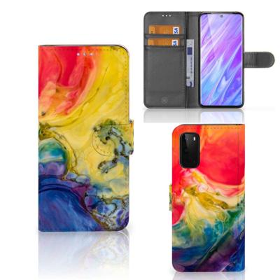 Hoesje Samsung Galaxy S20 Watercolor Dark Hoesje Samsung Galaxy S20 Watercolor Dark