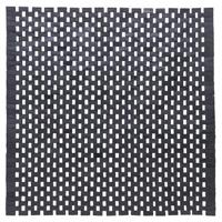 Sealskin Badmat Woodblock 60x60 cm Teak Zwart - thumbnail