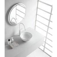 Wiesbaden Luna Waskom Rond - 32x13cm - Keramiek - Glans Wit - thumbnail