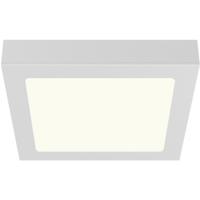 LED Downlight Opbouwspot - LED Paneel Slim - Brinton Thin - 24W 2400lm 120° Bundelhoek - Natuurlijk Wit 4000K - IP40 - Vierkant - Wit - 272x272mm - thumbnail