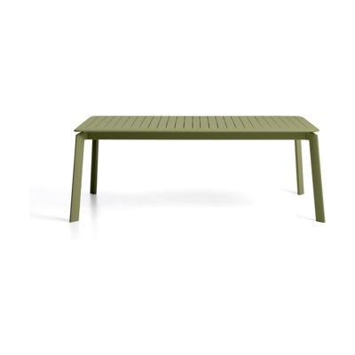 Kave Home Brela tuintafel uitschuibaar 205(287)x100 cm Groen