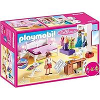 PLAYMOBIL Dollhouse slaapkamer met mode ontwerphoek 70208 - thumbnail