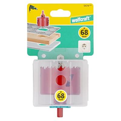 Kroonboor/freesmachine Wolfcraft ø 68 mm