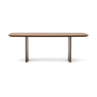 Kave Home Litto eettafel 240x100 cm walnoot - thumbnail
