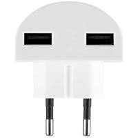 REV USB-module Traveler, reisadapter voor reisagenten, ook zelfstandig te gebruiken, wit - thumbnail