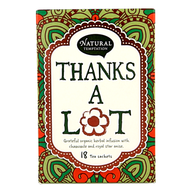 Thanks a lot bio 18 Zakjes