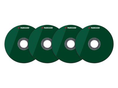 PARKSIDE Toebehoren haakse slijper (4 aluminium schijven) PARKSIDE Toebehoren haakse slijper (4 aluminium schijven)