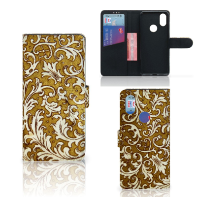 Wallet Case Xiaomi Mi A2 Barok Goud Wallet Case Xiaomi Mi A2 Barok Goud