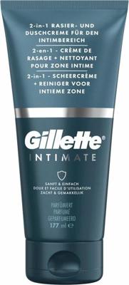 Gillette Gillette Intimate 2-In-1 Scheercrème & Reiniger 177 ml Gillette Gillette Intimate 2-In-1 Scheercrème & Reiniger 177 ml