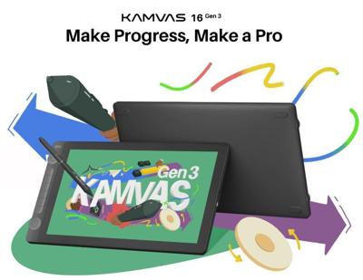 Huion Kamvas 16 NIEUW Gen.3 grafisch tablet